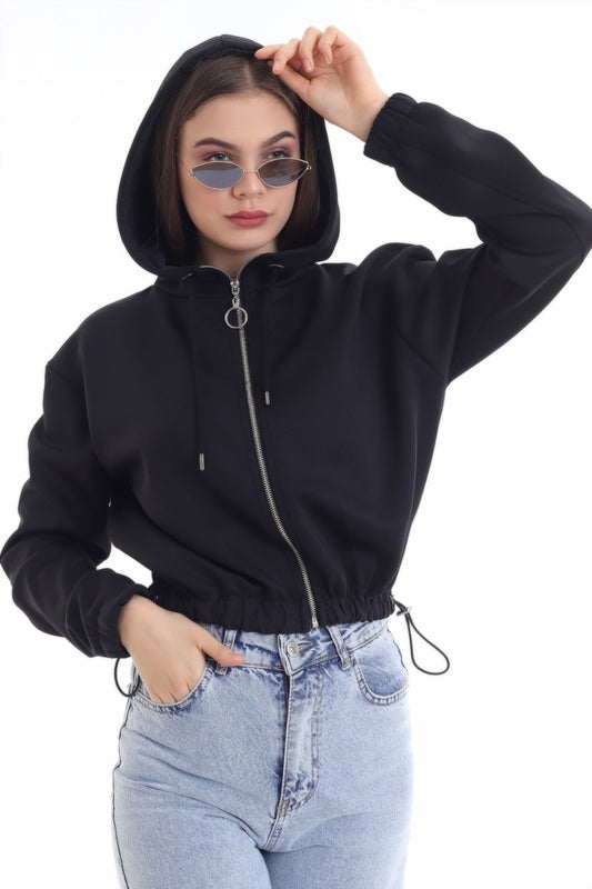 Veste à capuche